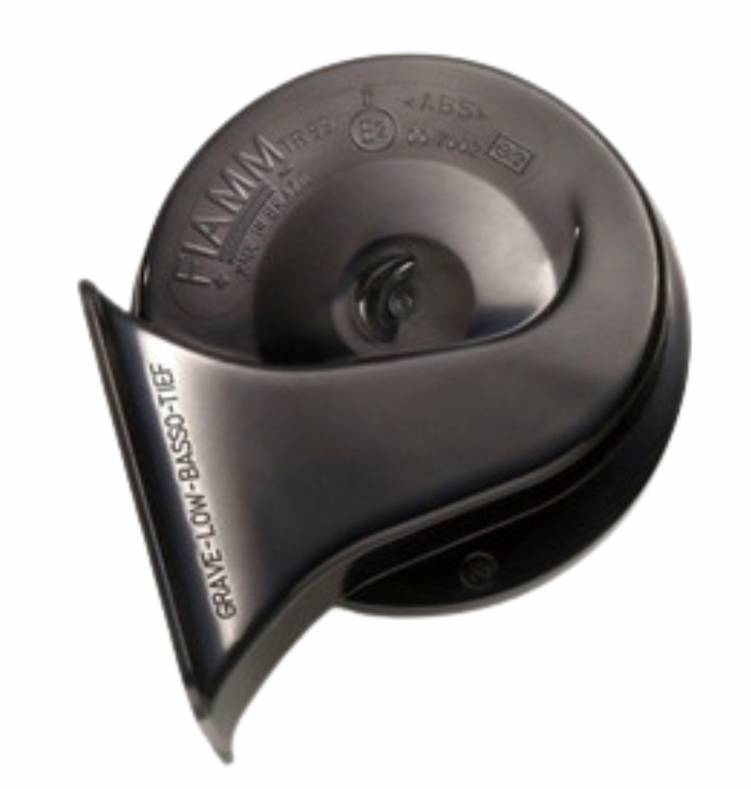 BUZINA CARACOL AGUDA 12V-  2 TERMINAIS (INDIVIDUAL) - FIAMM - KBC 9H